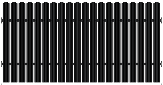 Štaketu posms Emka 2800x1400mm